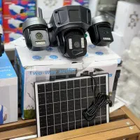 دوربین بیسیم سه لنز بدون نیاز برق