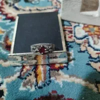 تعدادی انگشتر قدیمی نقره با نگین اصل