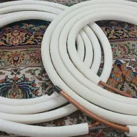 لوله مسی کولر گازی کامل همراه کابل و متعلقات