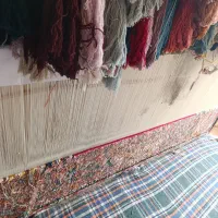 یک عدد فرش نیمه کاره به فروش میرست