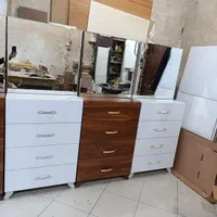 دراور ارایشی با آیینه ریلی عمده-خرده|جاکفشی، کمد، دراور|تبریز, |دیوار