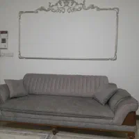 مبل ۸ نفره بازشو با ۲ پاف