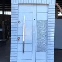 درب ضد سرقت ترمو نرده شیشه ای، استیل  کد P044|مصالح و تجهیزات ساختمان|آمل, |دیوار