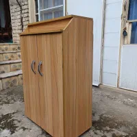 جاکفشی تمام ملامینه جادار به همراه باکس|جاکفشی، کمد، دراور|رودسر, |دیوار