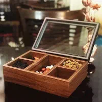 تی بک های چوبی قفل دار اک