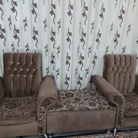 مبل راحتی ۷ نفره ومیزنهارخوری ۶ نفره|مبلمان خانگی و میز عسلی|بندرعباس, |دیوار
