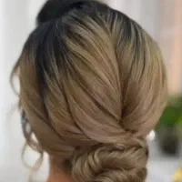 شینیون حرفه ای با میکاپ حرفه ای فقط پانصد تومان|خدمات آرایشگری و زیبایی|مشگین شهر, |دیوار