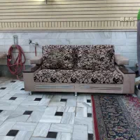 مبل سه نفره کلاف اهنی