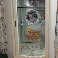 ویترین شیشه ای چوب راش