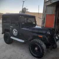 جیپ صحرا مدل۷۶ مشکی|خودرو کلاسیک|کیار, |دیوار