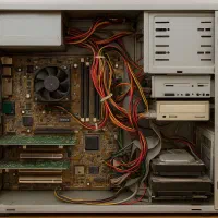 معامله کیس و مانیتور سوخته خراب