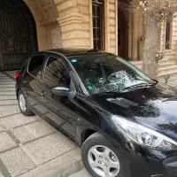 پژو ۲۰۷ پانا ۱۴۰۲  مشکی ابنوسدر حد صفر|خودرو سواری و وانت|رویان, |دیوار