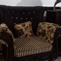 مبل هفت نفره با عسلی،