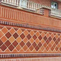 اجرای نمای ساختمان سنگ و آجر