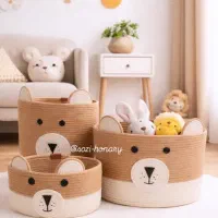 سبد نظم دهنده سیسمونی باالیاف پنبه ای