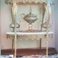 میز دوطبقه برنز|میز تلفن|زنجان, |دیوار