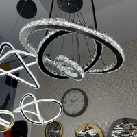 لوستر کریستالی|لوستر و چراغ آویز|باقرشهر, |دیوار