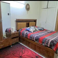 نصاب سرویس خواب  تخت  کمد میزآرایش و....