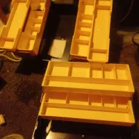 جعبه ابزار قدیمی دو طبقه کره ای|ابزارآلات|فردیس, شهرک ۱۱۰|دیوار