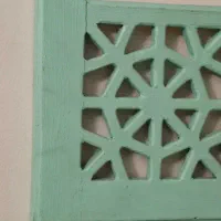 قاب چوبی سنتی با جای آینه یا شیشه مخصوص هنرمندان|تابلو، نقاشی، عکس|تهران, علم و صنعت|دیوار