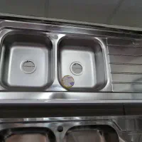 سینک ظرفشویی روکار 120 در 60 استیل 306|مصالح و تجهیزات ساختمان|تبریز, |دیوار