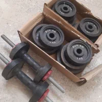 یک جفت دمبل ۱۰ کیلویی متغیر