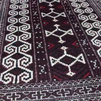 فرش ترکمن|فرش|ساری, |دیوار