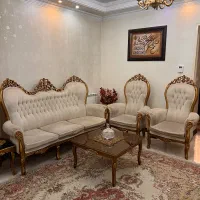 یک دست مبل استیل ۹ نفره|مبلمان خانگی و میز عسلی|تهران, تهرانسر شمالی|دیوار