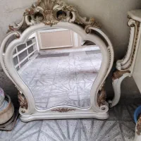 بوفه ویترین دار و کنسول و آینه