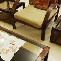 مبل نیم ست چوبکده|مبلمان خانگی و میز عسلی|پردیس, فاز ۲|دیوار