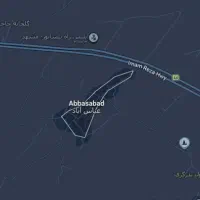 زمین دور دیوار عباس‌آباد