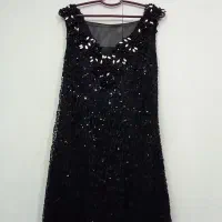 لباس مجلسی مشکی بلند