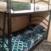 تخت فلزی دوطبقه خوابگاهی