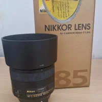 لنز دوربین نیکون مدل 85mm  f1/8|دوربین عکاسی و فیلم‌برداری|تهران, مرزداران|دیوار