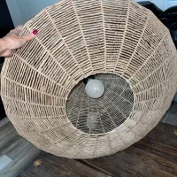 دو عدد لوستر مدرن و حصیری|لوستر و چراغ آویز|تهران, ولنجک|دیوار