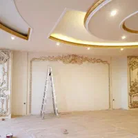 نقاشی ساختمان کناف درب پنجره روغنی و پلاستیک