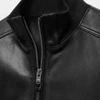 کاپشن چرم طبیعی منگو|لباس|بابلسر, |دیوار