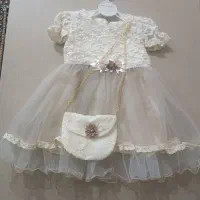 لباس مجلسی نوزادی مناسب برای ۴ الی ۷ ماه