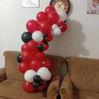 بادکنک تزئین شده مناسب تولد|صنایع دستی و سایر لوازم تزئینی|رشت, فلسطین|دیوار