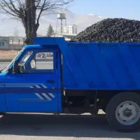 نیسان جکی کمپرسی حمل بار ماسه شن نخاله  قلوه پوکه