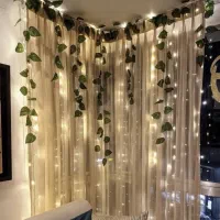 ریسه برگ مصنوعی (پاپیتال-پتوس)درشت