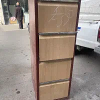 کمد فلزی و فایل چهار کشو|جاکفشی، کمد، دراور|مشهد, صیاد شیرازی|دیوار