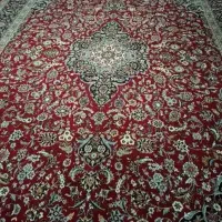 فرش ماشینی لاکی ۱۲ سبز ۶ متری و کناره