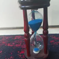 ساعت شنی طرح چوب کوچک (دکوری)