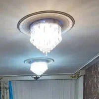 دو عدد لوستر|لوستر و چراغ آویز|الوند, |دیوار