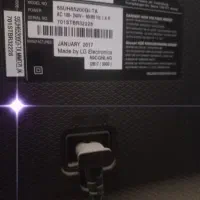 TV ال جی ۵۵ اینچ فول اصلی بعلاوه میز|تلویزیون و پروژکتور|مشهد, فرهنگیان (شهرک غرب)|دیوار