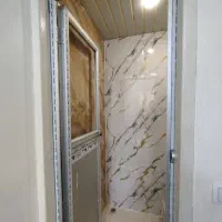 نصب ماربل شیت بین کابینتی|مصالح و تجهیزات ساختمان|عطاملک, |دیوار