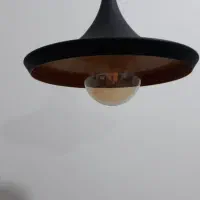 لوستر فلزی شیپوری مدرن