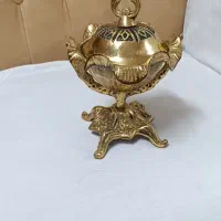 قندان نقل خوری یاشکلات خوری برنز دوعدد