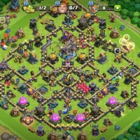 فروش اکانت کلش آف کلنز تان ۱۸